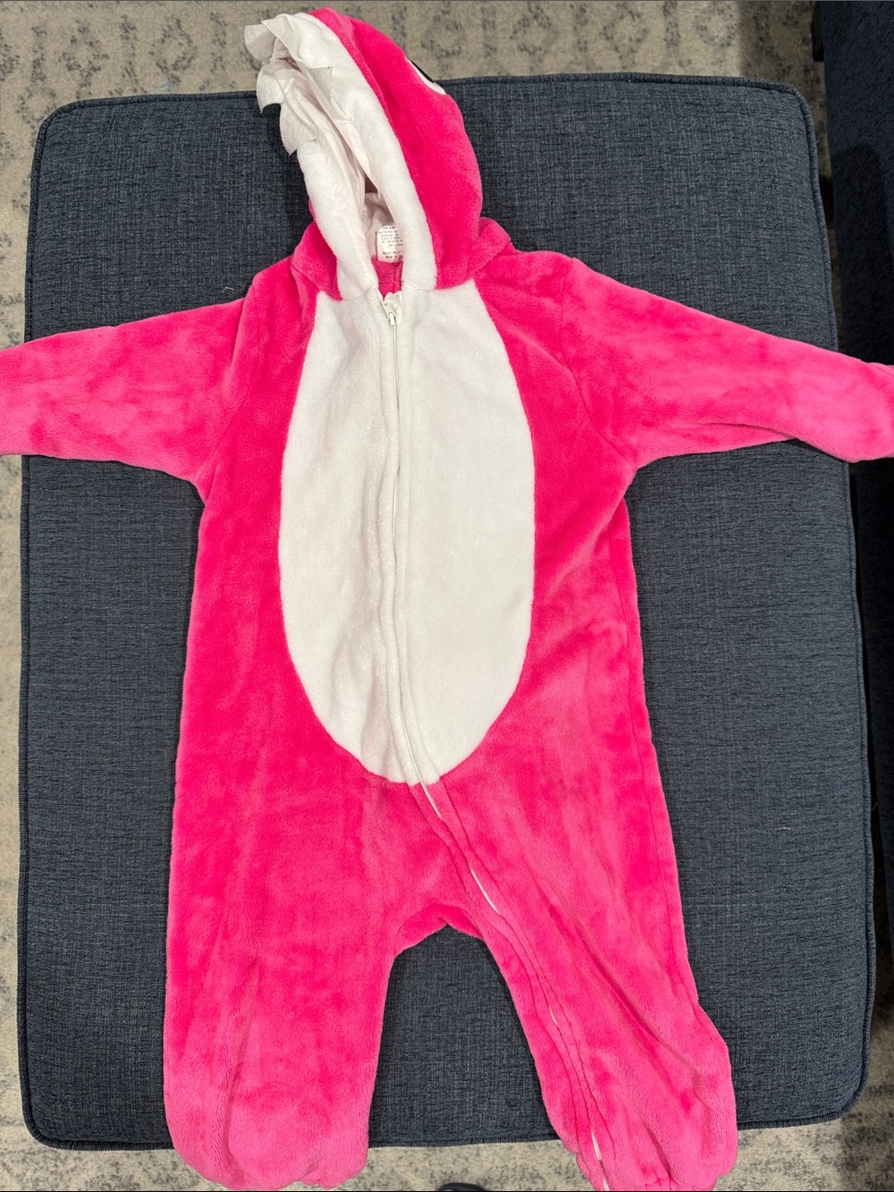 Kids Pink Baby Shark One-Piece costume